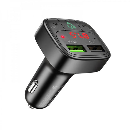 Fm Transmitter MP3 | Car Charger | 3.0A | 2U - Hoco E59