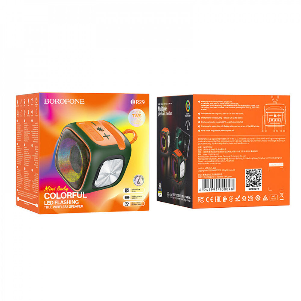 Portable speaker BR29 Interest sports – Black