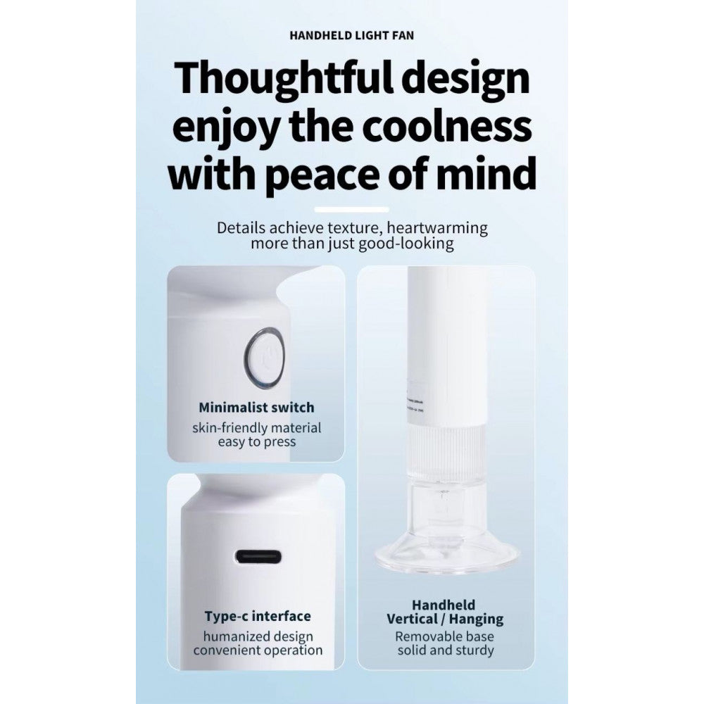 Портативный мини вентилятор N13 - 1200-2000 mAh