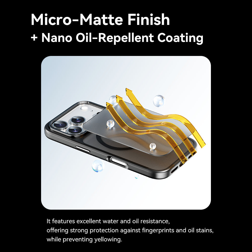 Накладка Чехлы Rock Guard Metal Lens Frame Series TPU Case with Magsafe iPhone 17 Pro Max — Gold