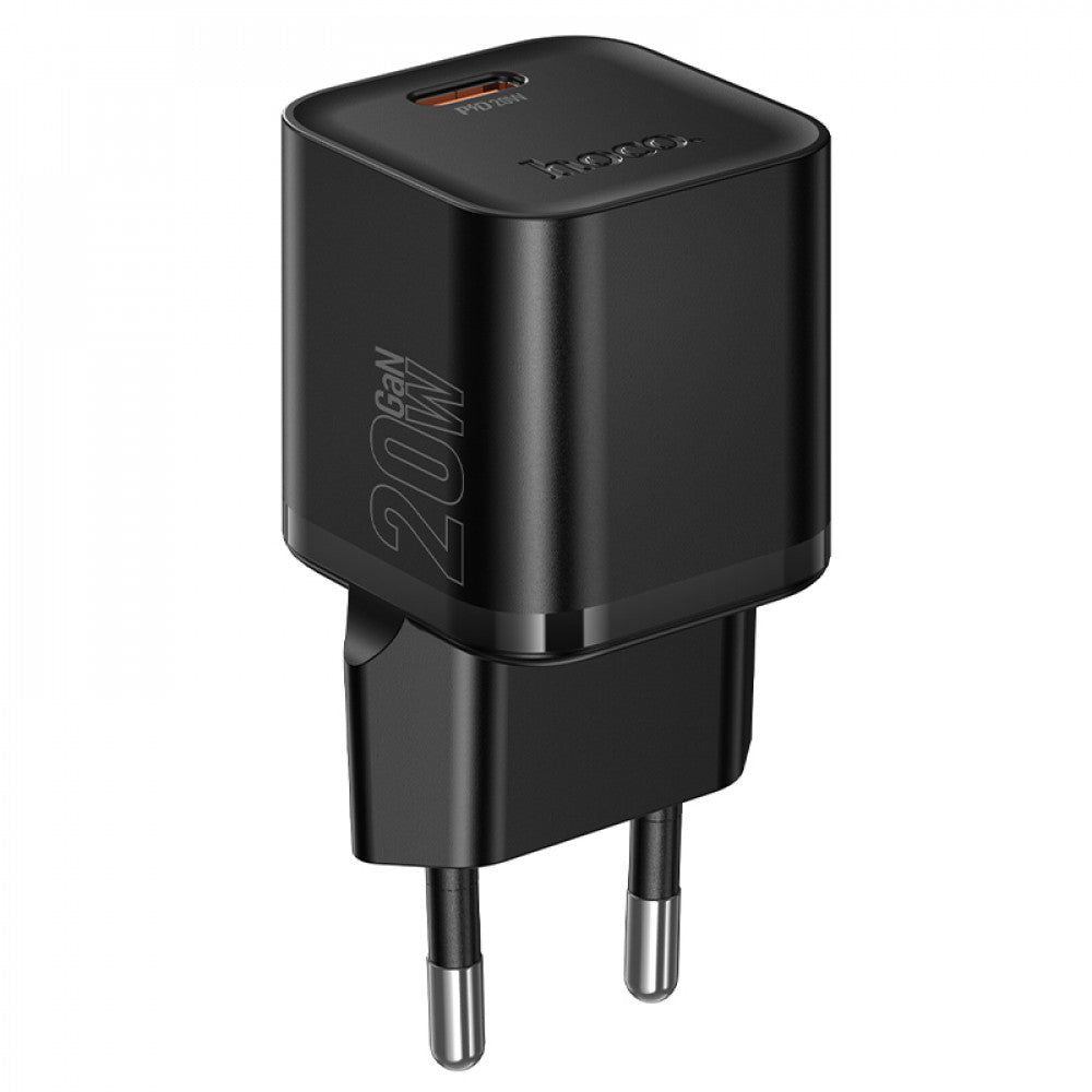 Home Charger | 20W | PD3.0 — Hoco N64 — Black