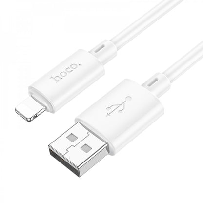 Кабель Lightning 2.4A (1m) Hoco X88 — White