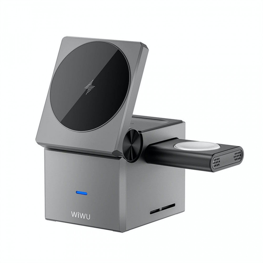 Wireless Charger 3 in 1 – Wiwu Wi-W030 – Black