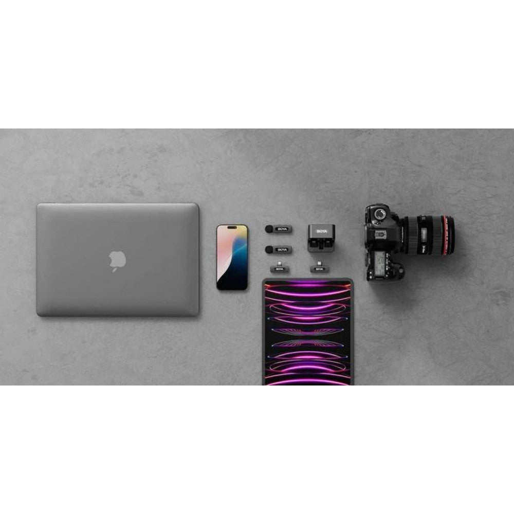 Беспроводной микрофон для телефона BOYA BY-V3 Combo