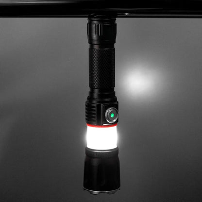 Rechargeable LED Flashlight Y-1809 360° COB + Magnet USB Charging