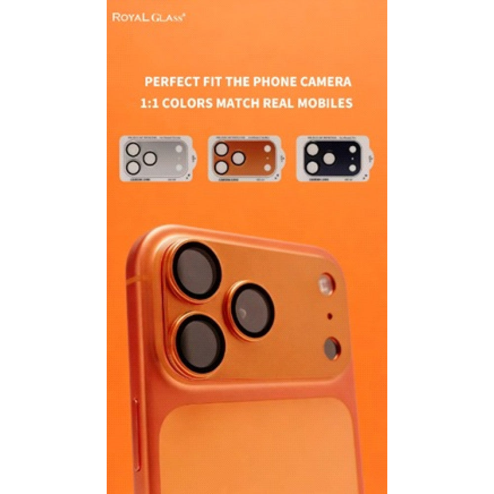 Camera Glass Metal Color — iPhone 17 Pro Max — Orange