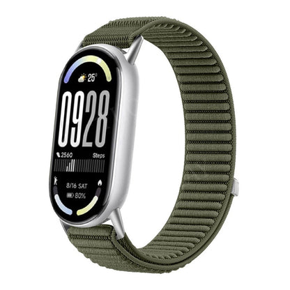Ремінець Nylon Loop Xiaomi Mi Band 8 ; 9 ; 10 — Green