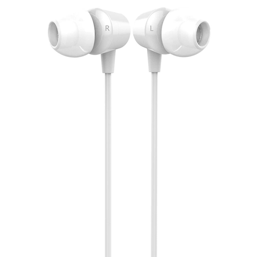 Headphones with microphone 3.5mm – Celebrat G4 – White