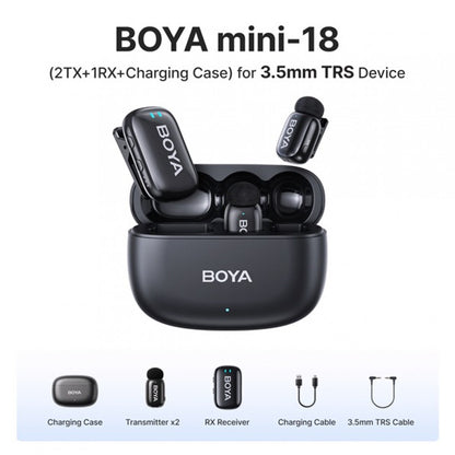 Беспроводной микрофон для телефона BOYA Mini-18