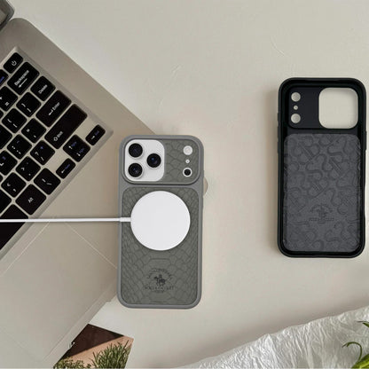 Накладка Чехлы Polo Knight Leather Case iPhone 17 — Black