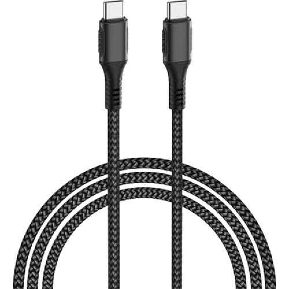 Кабель USB C to C 100W PD (2m) WiWU TM02 — Black