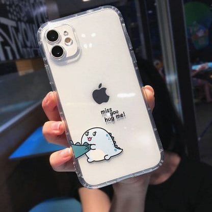 Cute Cartoon Animal Dinosaur TPU Case  iPhone 13 Pro 6.1" 