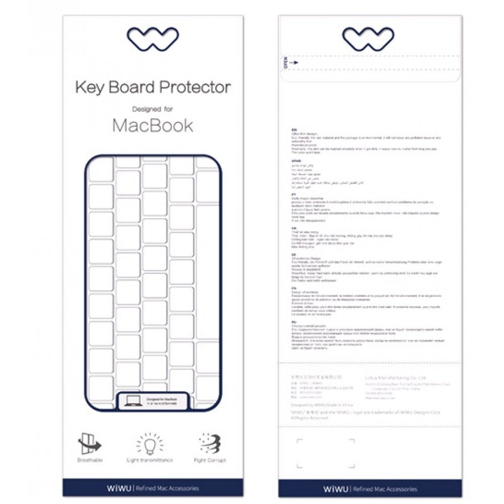 Keyboard protector for Macbook 13 Air