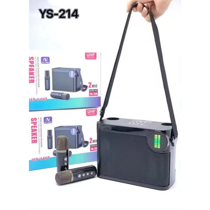 Bluetooth Speaker &amp; 2 Microphones – YS-214