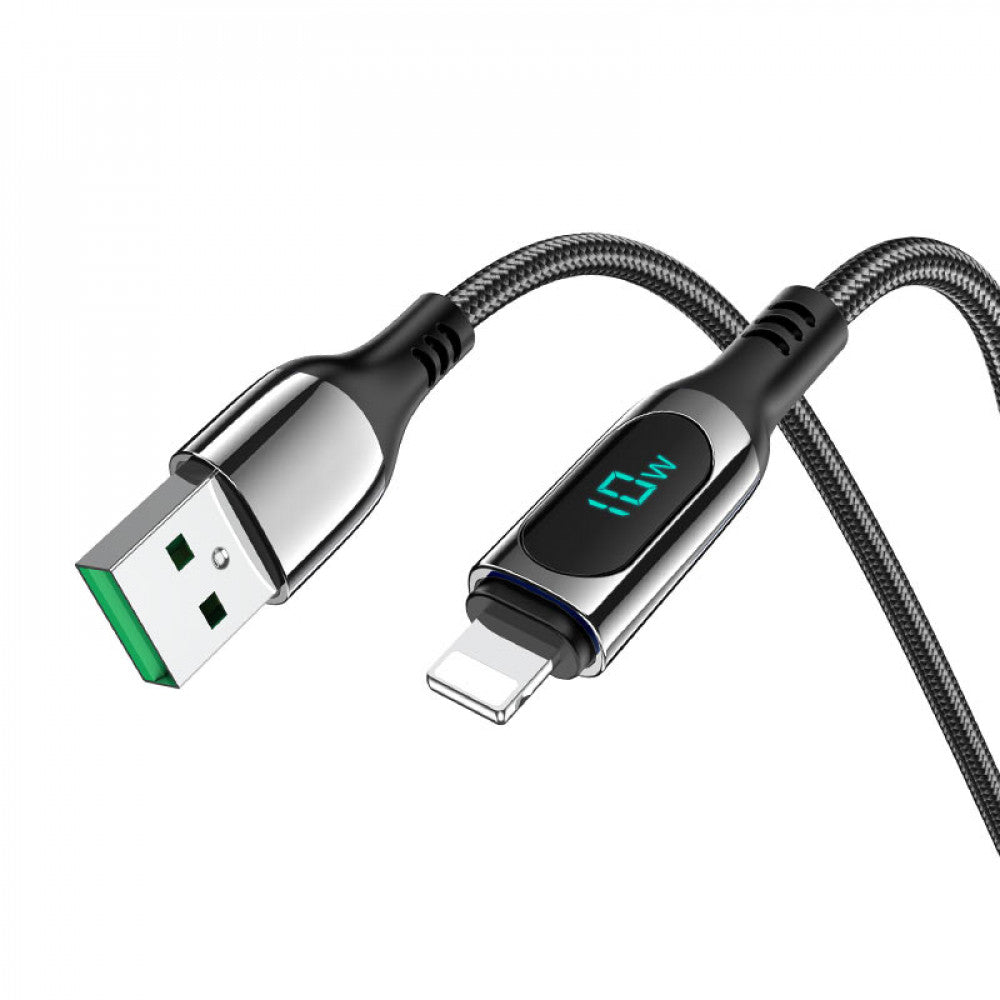 Кабель USB C to C 100W PD (1.2m) — Hoco S51 — Black