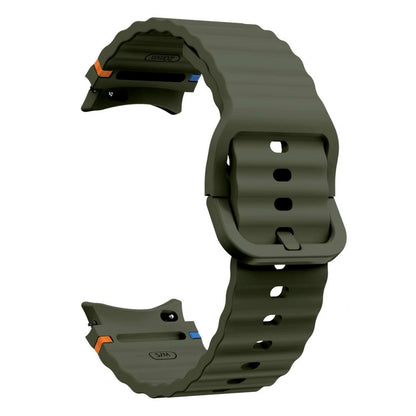 Ремешок Silicone band, силиконовый, Samsung Galaxy Watch Ultra 7/8 — Dark Green