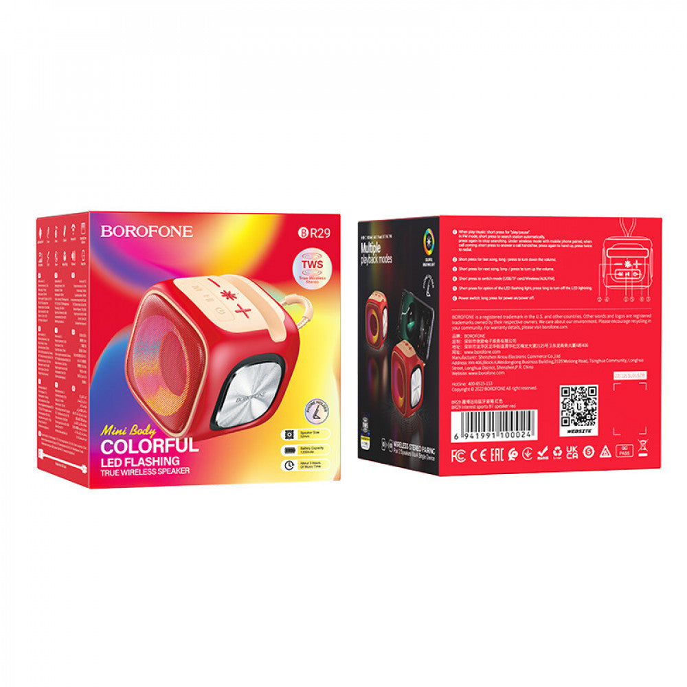 Portable speaker BR29 Interest sports – Black