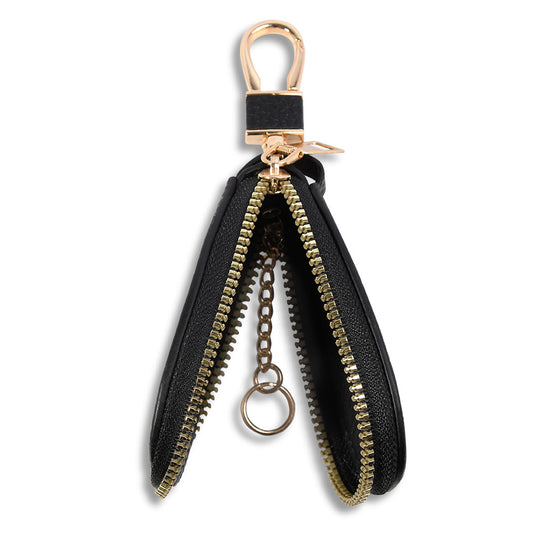 Key Case Key Storage Bag Opp Oval - Black