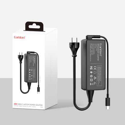 Adapter USB C To Laptop power 65 Watt Earldom ET-PA01 UK