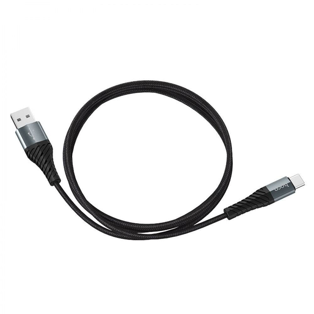 Cable USB C 3.0A (1m) Hoco X38 – Black
