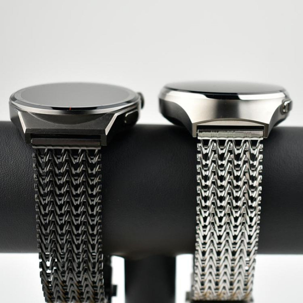 Ремінець W Metal Apple Watch 42 mm 44 mm 45 mm 49 mm Silver