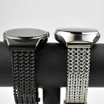 Ремінець W Metal Apple Watch 42 mm 44 mm 45 mm 49 mm Silver