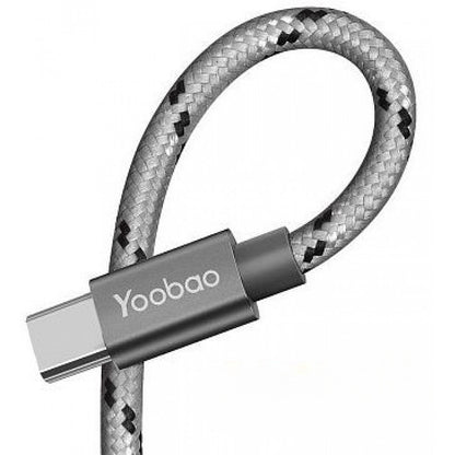 USB C cable 2A (1m) Yoobao YB415C – Gold