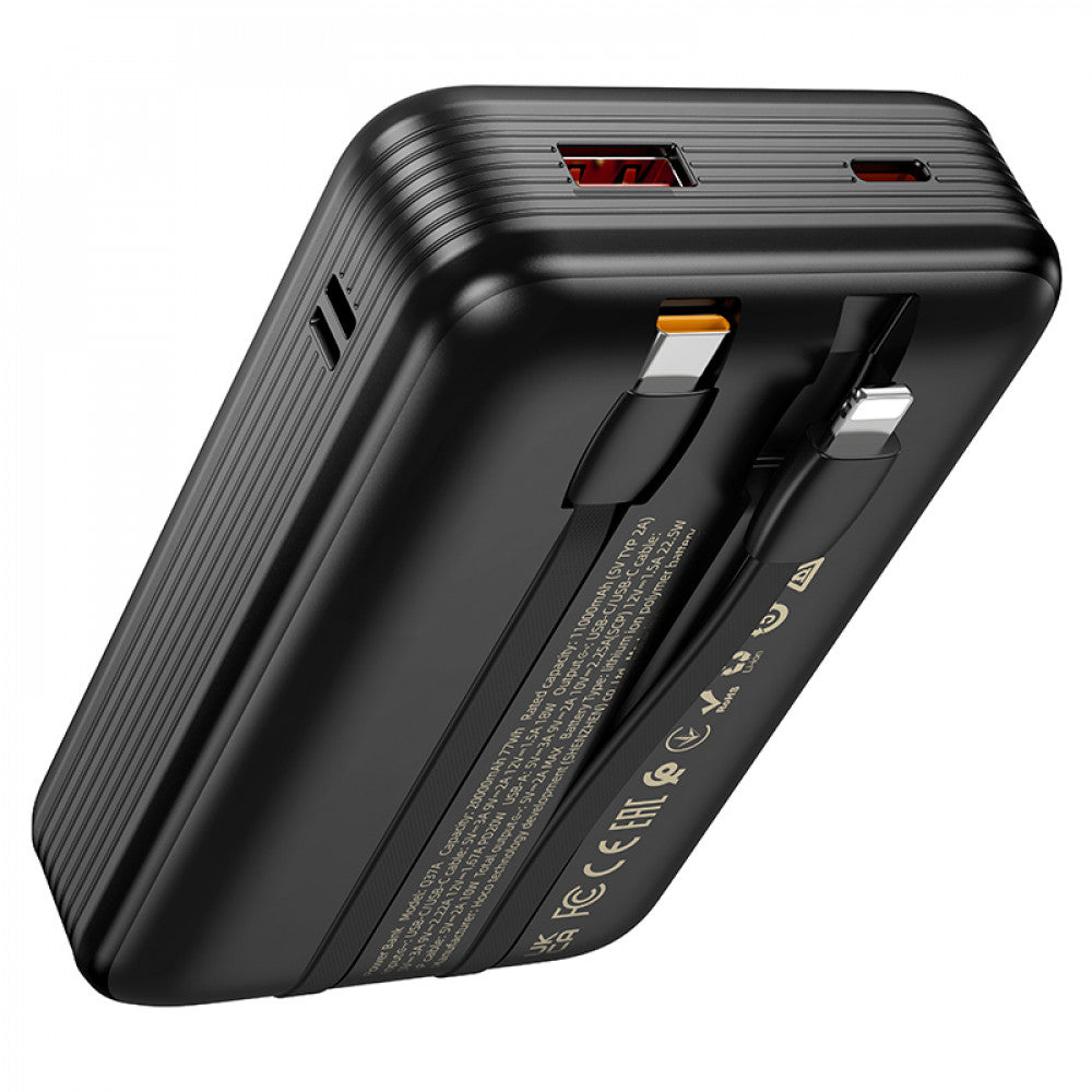 Power Bank 20000 mAh | 22.5W+PD20W — Hoco Q37A — Black
