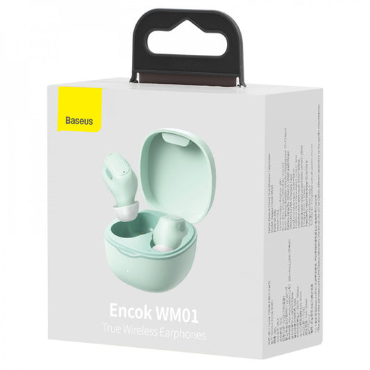 Bluetooth headset TWS – Baseus (NGTW240006) EncokWM01 Green
