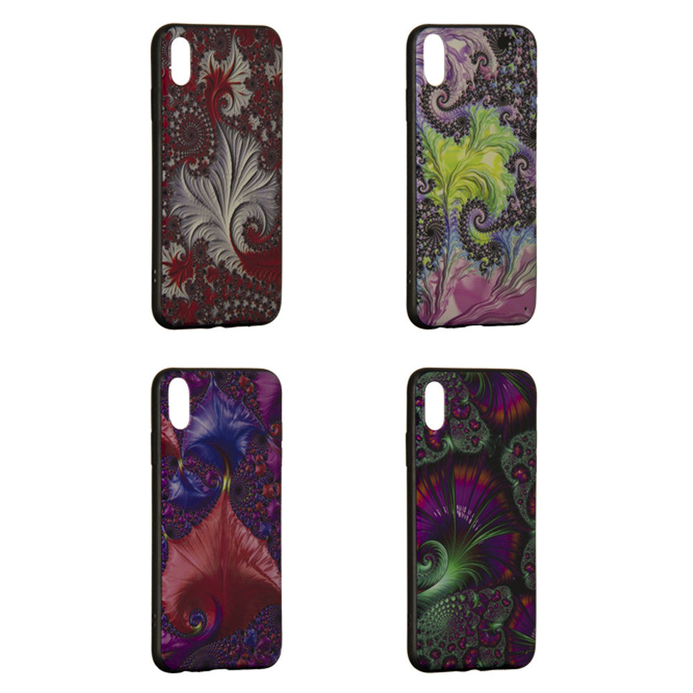 §Parmp TPU Cover Case & Glass — Apple iPhone 7 Plus ; Apple iPhone 8 Plus — Design 1