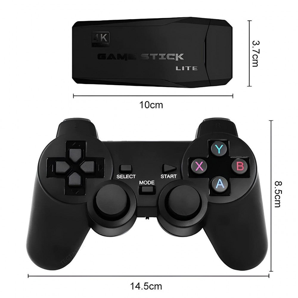 Game console M8 64G, 4K, + 2 wireless joysticks