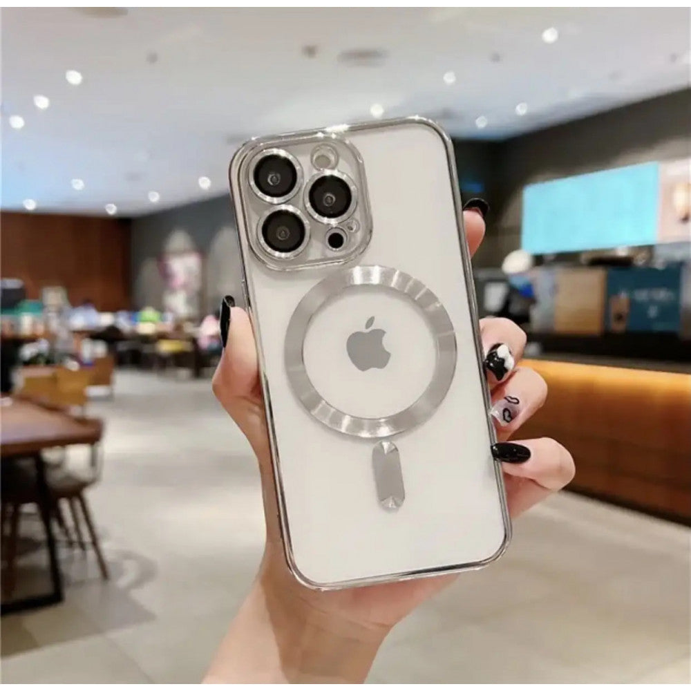 Electroplate Case With Magsafe iPhone 16 Plus — Grey