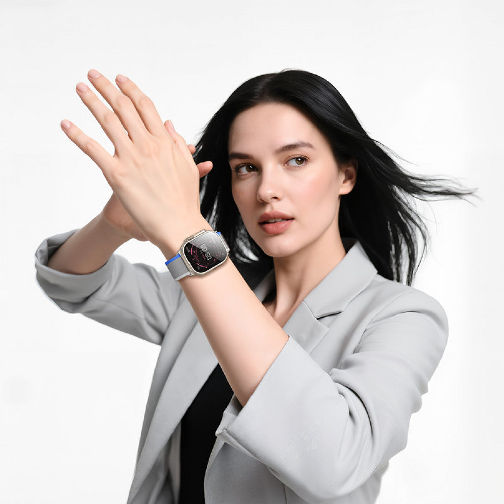 Smart Sports Watch (Call Version) Hoco Y42 Ultra  — Titanium gold
