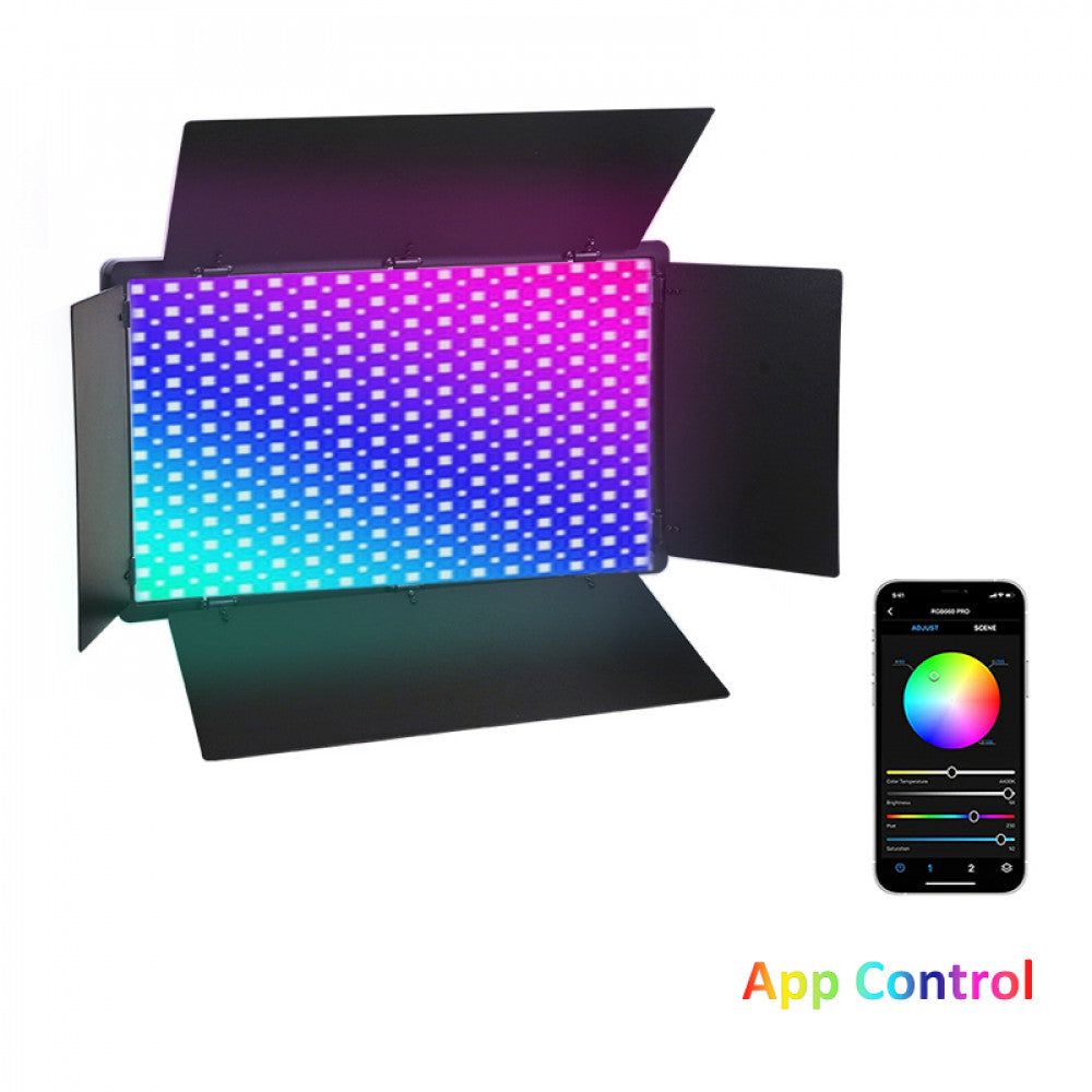 Лампа видеосвет LED Pro 800 RGB I panel light I 2 battery(4400mAh) I charger I carry bag I Remote