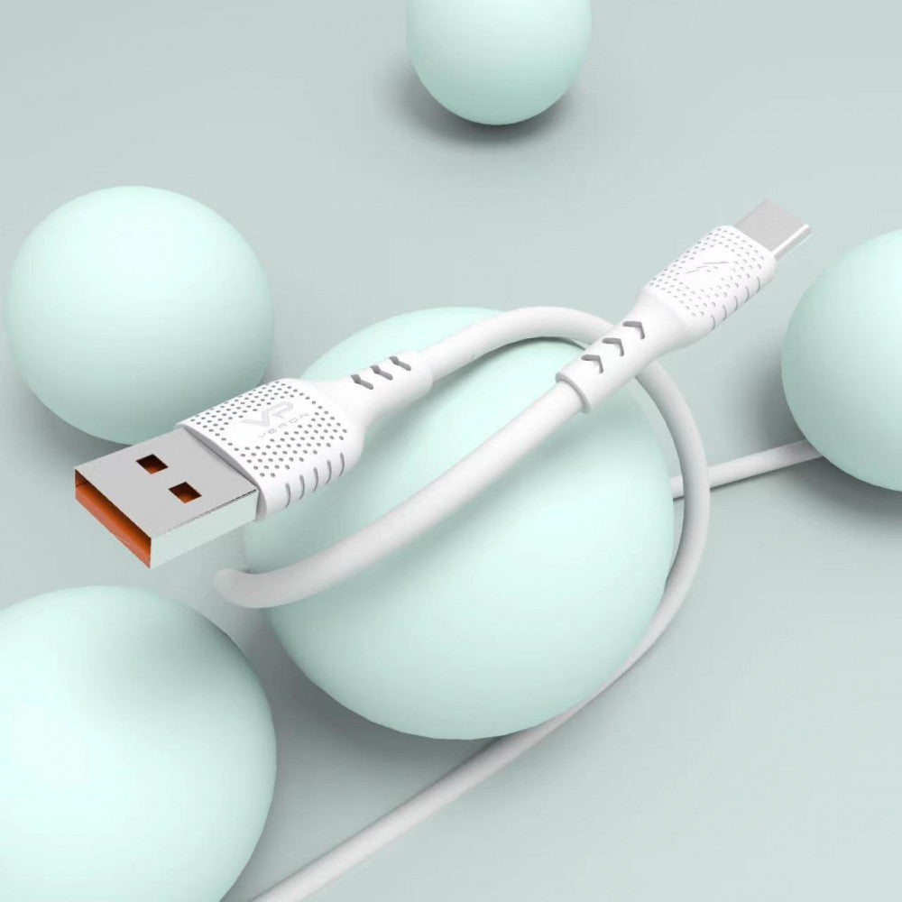Silicone Cable USB C 2.4A (1m) Veron TC03 W/P