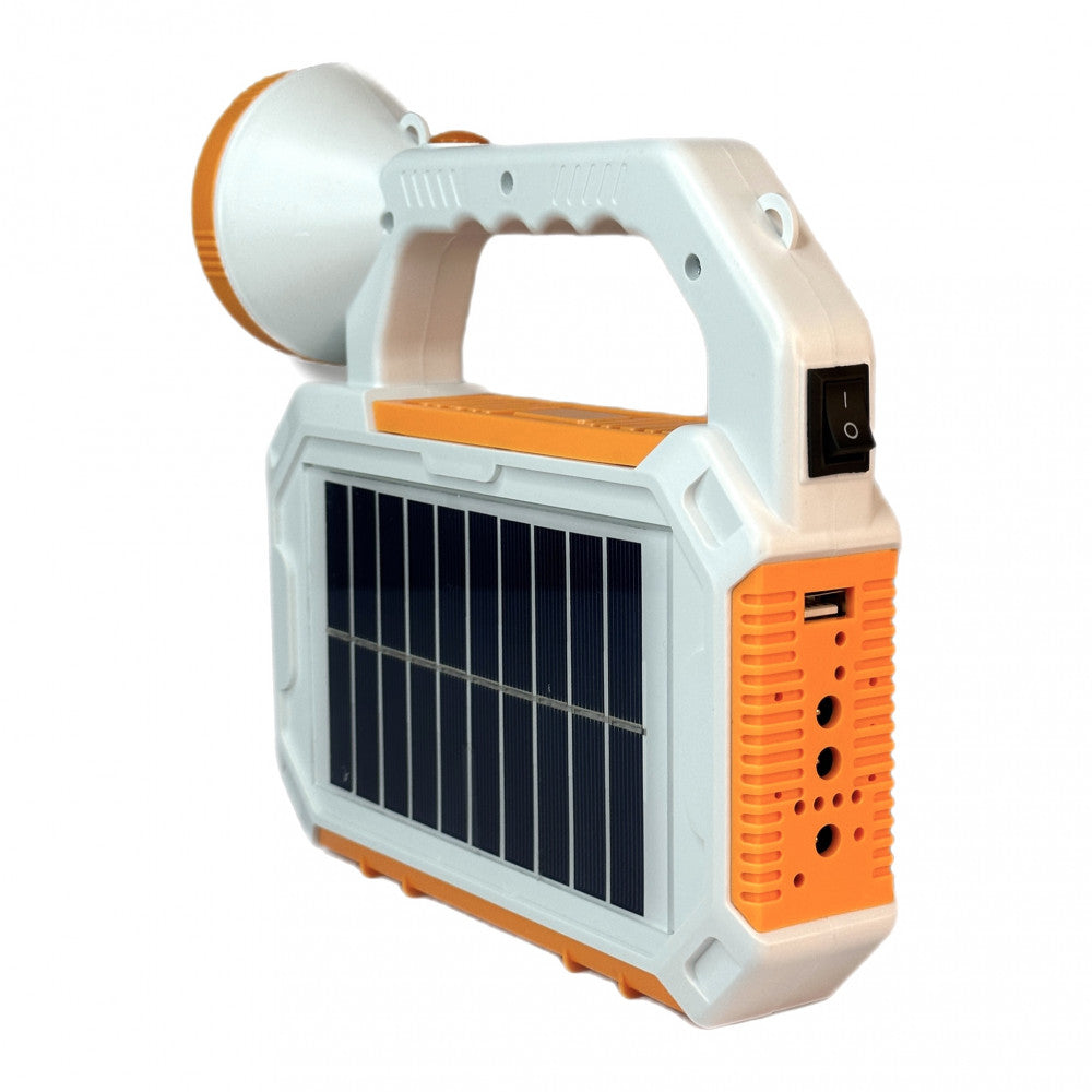 LED Floodlight with Battery 6000 mah LED Charging Working Lamp 214mm*76mm