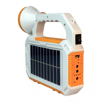 LED Floodlight with Battery 6000 mah LED Charging Working Lamp 214mm*76mm