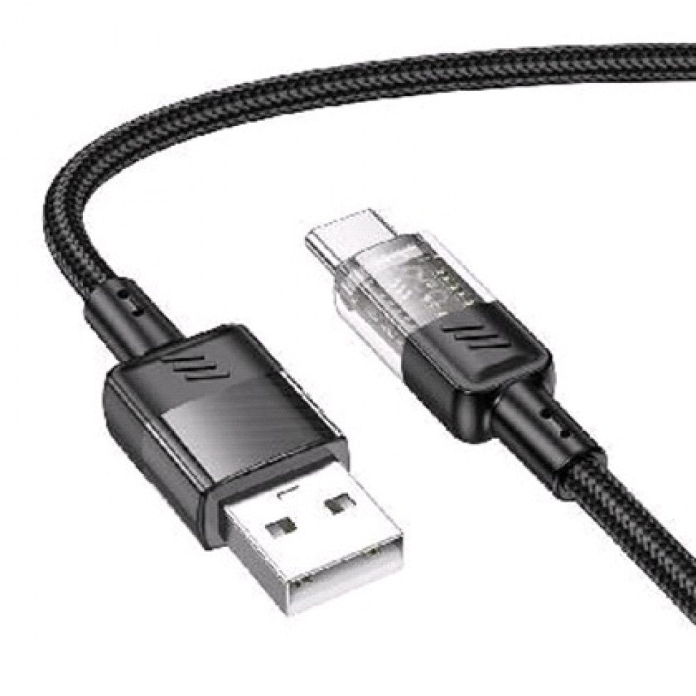 Кабель USB C 2.4A (1.2m) Hoco U129