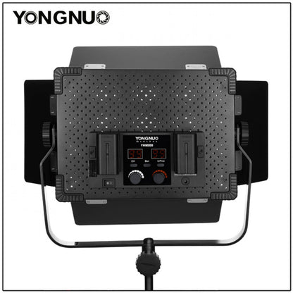 LED video light — Yongnuo YN9000 (battery kit + battery charger)