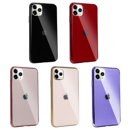 Cover Cases Glass TPU Case iPhone Xs Max - 01 Black