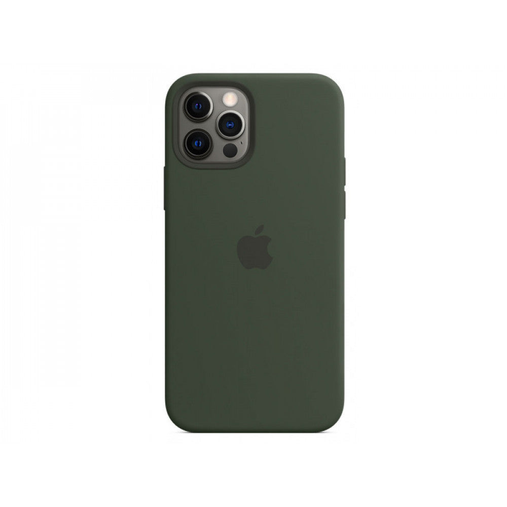 Original Silicone Case Full Size iPhone 12 ; 12 Pro 6.1" — Cactus (61)