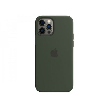Original Silicone Case Full Size iPhone 12 ; 12 Pro 6.1" — Cactus (61)