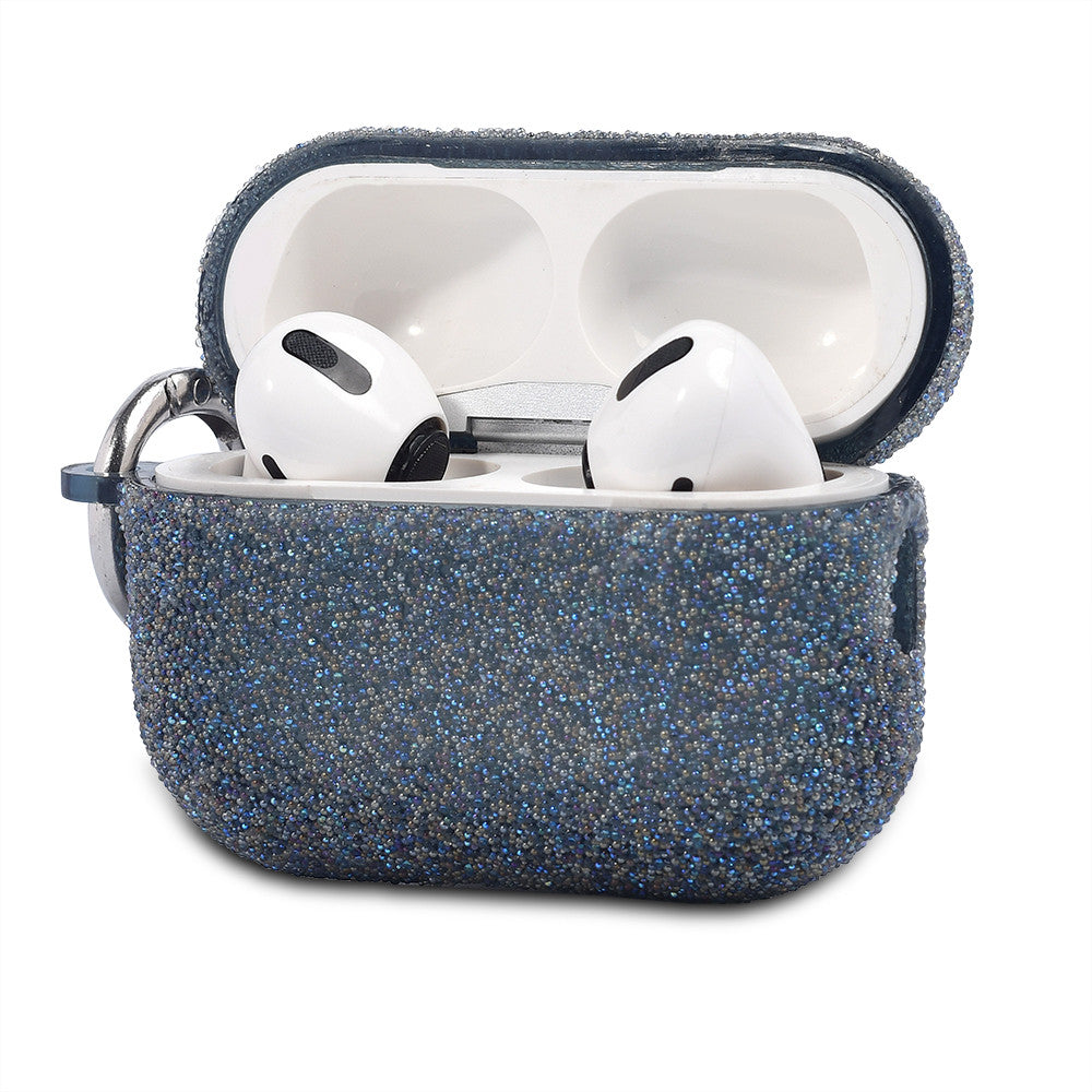 Airpods Pro 2 Case Shine With Ring – Blue