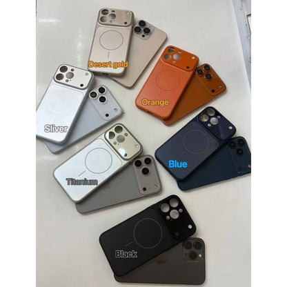 AG Glass Case With MagSafe — iPhone 17 Pro Max — Orange