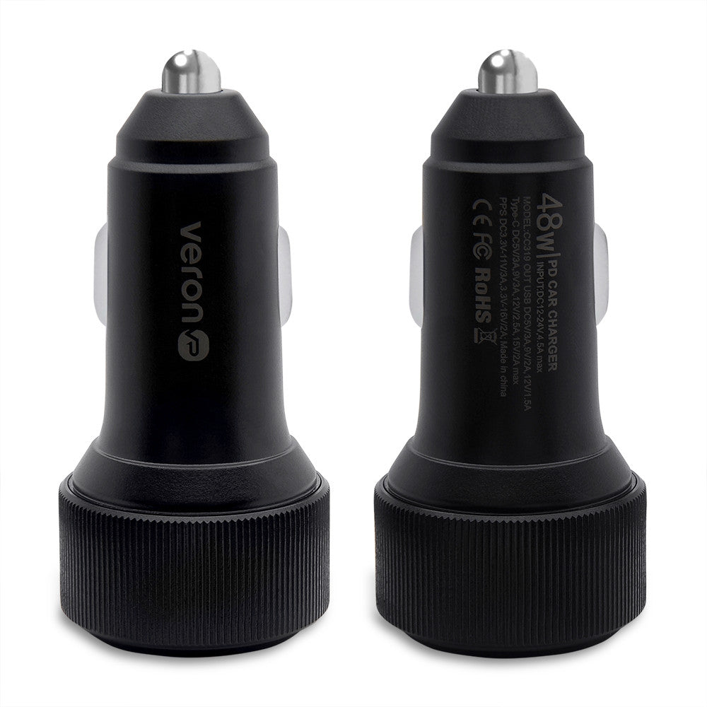 Car Charger 48W PD QC3.0 Veron CC-319