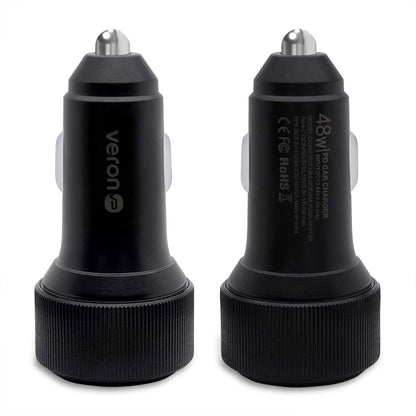 Car Charger 48W PD QC3.0 Veron CC-319