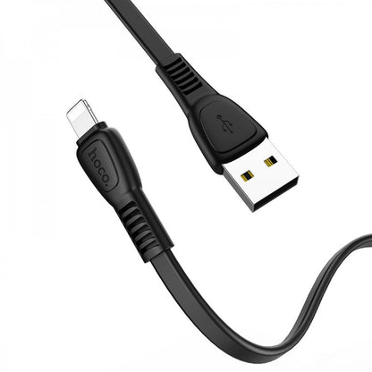 Lightning cable 2.4A (1m) Hoco X40 – Black