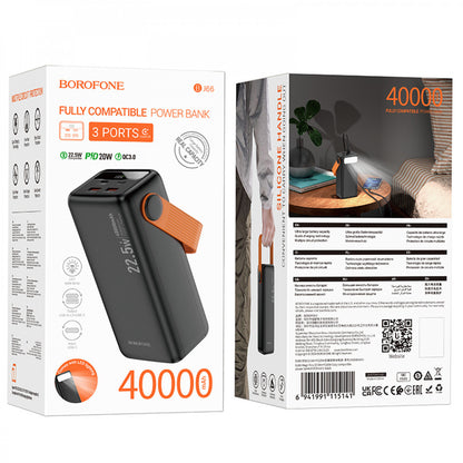 Power Bank | 40000 mAh | 22.5W| PD20W | — Borofone BJ66