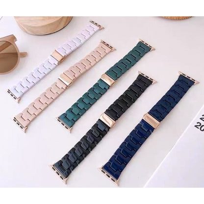 Reminets Resine 3 Bead Apple Watch 38 mm 40 mm 41 mm — Beige