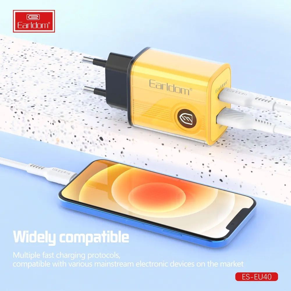 Home Charger PD+ 1C Earldom ES-EU40C